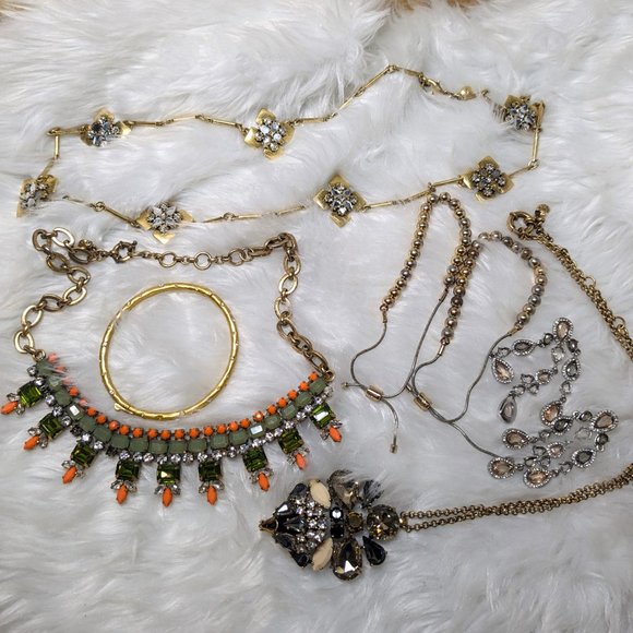 J. CREW Upcycle Repurpose Jewelry Lot - Picture 2 of 13